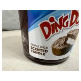 New Hostess Ding Dongs Scented 3-Wick Candle