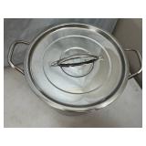 New 16 Quart Stainless Steel Stock Pot with Lid