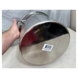 New 16 Quart Stainless Steel Stock Pot with Lid