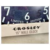 New Crosley 15 inch Wall Clock