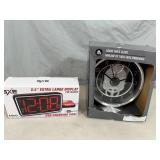 New Table Clock and Digital Clock with USB Charging