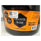 New Granite Ware Enamel Stew Pot