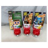 New Pokemon, Star Wars, and Minecraft Toys