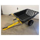 New Dewalt 800lb/10 Cu. Ft. Swivel/Dump Cart - Convertible to Tow/Wheelbarrow