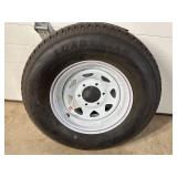 New Karrier Load Star Trailer Tire and Wheel - ST225/75R15`