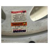 New Karrier Load Star Trailer Tire and Wheel - ST225/75R15`