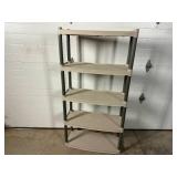 5 Tier Plano Plastic Utility Shelf