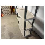 5 Tier Plano Plastic Utility Shelf