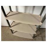 5 Tier Plano Plastic Utility Shelf