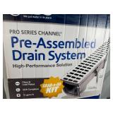 New 40 inch Floor Drain System