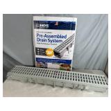 New 40 inch Floor Drain System