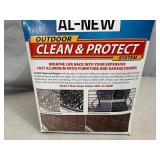 New Clean and Protect Cleaning Kit for Outdoor Patio Furniture and Garage Doors