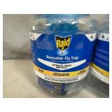 3 New Raid Reusable Fly Traps