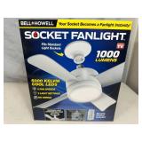 New Socket Fan Light with Remote