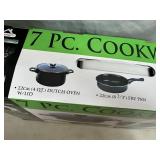 New 7 Pc Pot and Pan Cookware Set