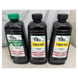 3 New Bottles of Tiki Bite Fighter Citronella Torch Fuel