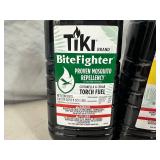 3 New Bottles of Tiki Bite Fighter Citronella Torch Fuel