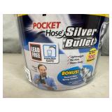 New Pocket Hose Silver Bullet 50 ft Expanding Garden Hose