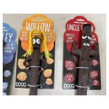 4 New "The Sticks" Hard Rubber Dog Toys