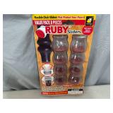 New 9 Pack of Ruby Chair Sliders