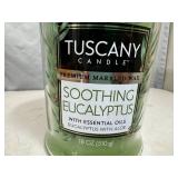 New 18 oz Tuscany Premium Candle with Essential Oils