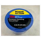 New 3 Pack of 3M Safe-Release Blue Painters Tape