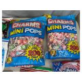 Assorted Candy, Dots, Suckers, Tootsie Rolls, and More