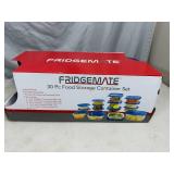 New 30 pc Food Storage Set