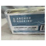 12 New Anchor Hocking Canning Jars - 1/2 Pint Regular Mouth