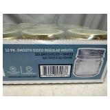 12 New Anchor Hocking Canning Jars - 1/2 Pint Regular Mouth