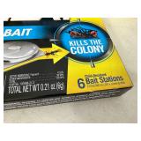 3 New Combat 6 Pack Ant Killing Bait Stations