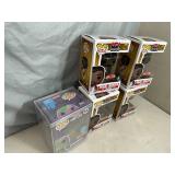 5 New Funko Pop Collectible Figurines - TMNT Donatello and Magic Johnson Basketball