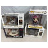 4 New Funko Pop Collectible Figurine Scenes