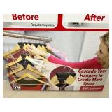 New Pack of 18 Ruby Space Triangles For Closet Organization