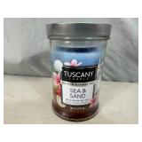 New 18 oz Tuscany Premium Candle with Essential Oils