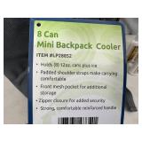 New Backpack Cooler, Cleaning Supplies, Sponges, Lighter, and More
