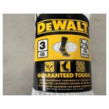 3 New Pairs Dewalt Heavyweight Cotton Work Socks