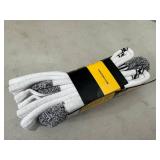 3 New Pairs Dewalt Heavyweight Cotton Work Socks