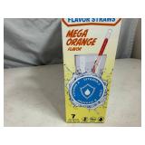 8 Boxes of Water Magic Immune Defense Flavor Straws - Mega Orange Flavor