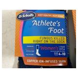 3 New Pair Dr Scholls Athletes Foot Socks
