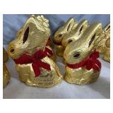 Large Lot of Lindt Lindor Chocolate Bunnies