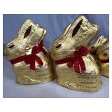 Large Lot of Lindt Lindor Chocolate Bunnies