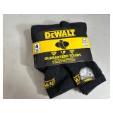 4 New Pairs Dewalt Work Socks