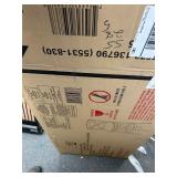 HH2 Home Wood Swivel Bar Chair (White) MSRP - $200