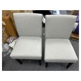 Denning Fabric Dining Chair 2 Pack MSRP - $175