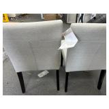Denning Fabric Dining Chair 2 Pack MSRP - $175
