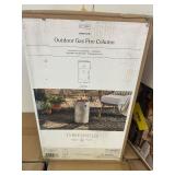Pipestone Outdoor Gas Fire Column - MSRP - $120