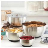 MIU Stainless Steel Mixing Bowl Set - MSRP - $50