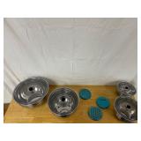 MIU Stainless Steel Mixing Bowl Set - MSRP - $50