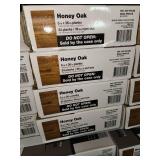 60 boxes honey oak peel and stick Vinyl flooring